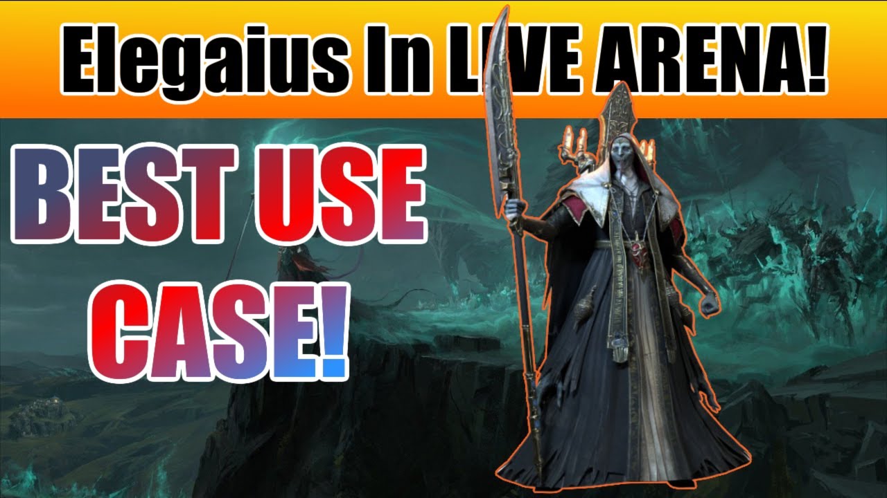 How to use Elegaius in Arena! Raid: Shadow Legends