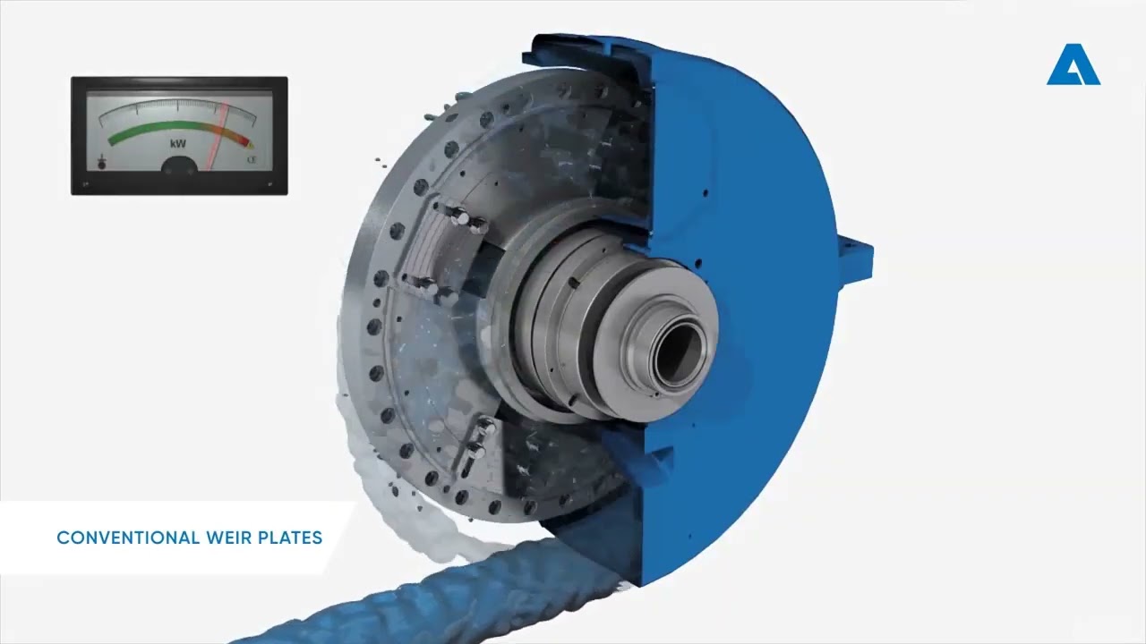 ANDRITZ Separation - TurboJet weir plate for decanters