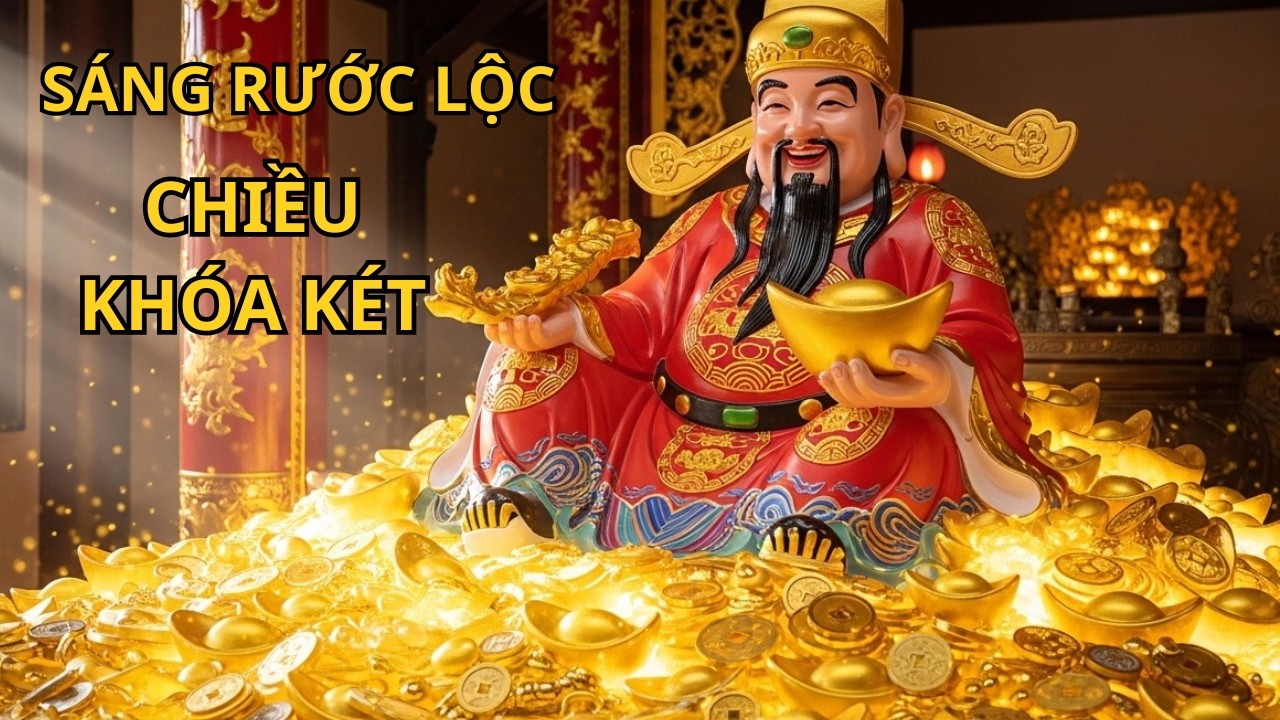 Nhạc Thần Tài 888Hz Buổi Chiều: Khóa Két Giữ Lộc 2026, Tiền Vào Như Nước, Buôn May Bán Đắt