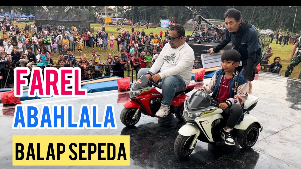 FAREL & ABAH LALA BALAP SEPEDA