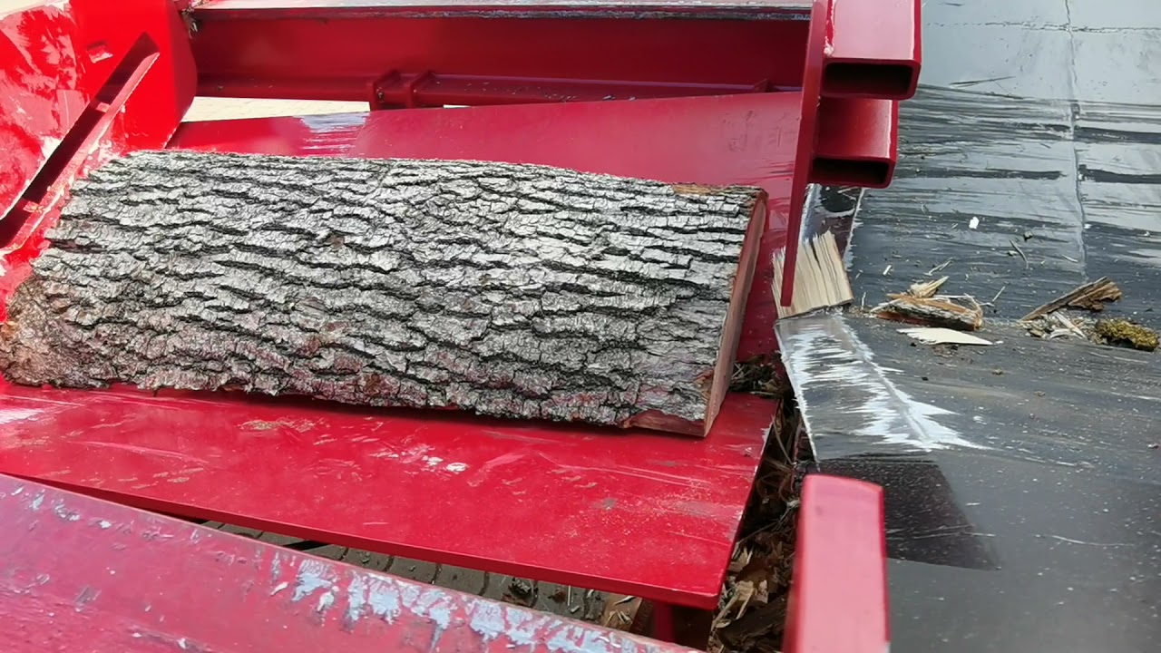 GROWI GSW40F R ZW TURBO Schichtholzspalter für Meterholz Hartholz