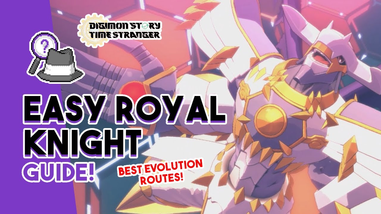 Как ЛЕГКО получить всех королевских рыцарей в Digimon Story: Time Stranger!