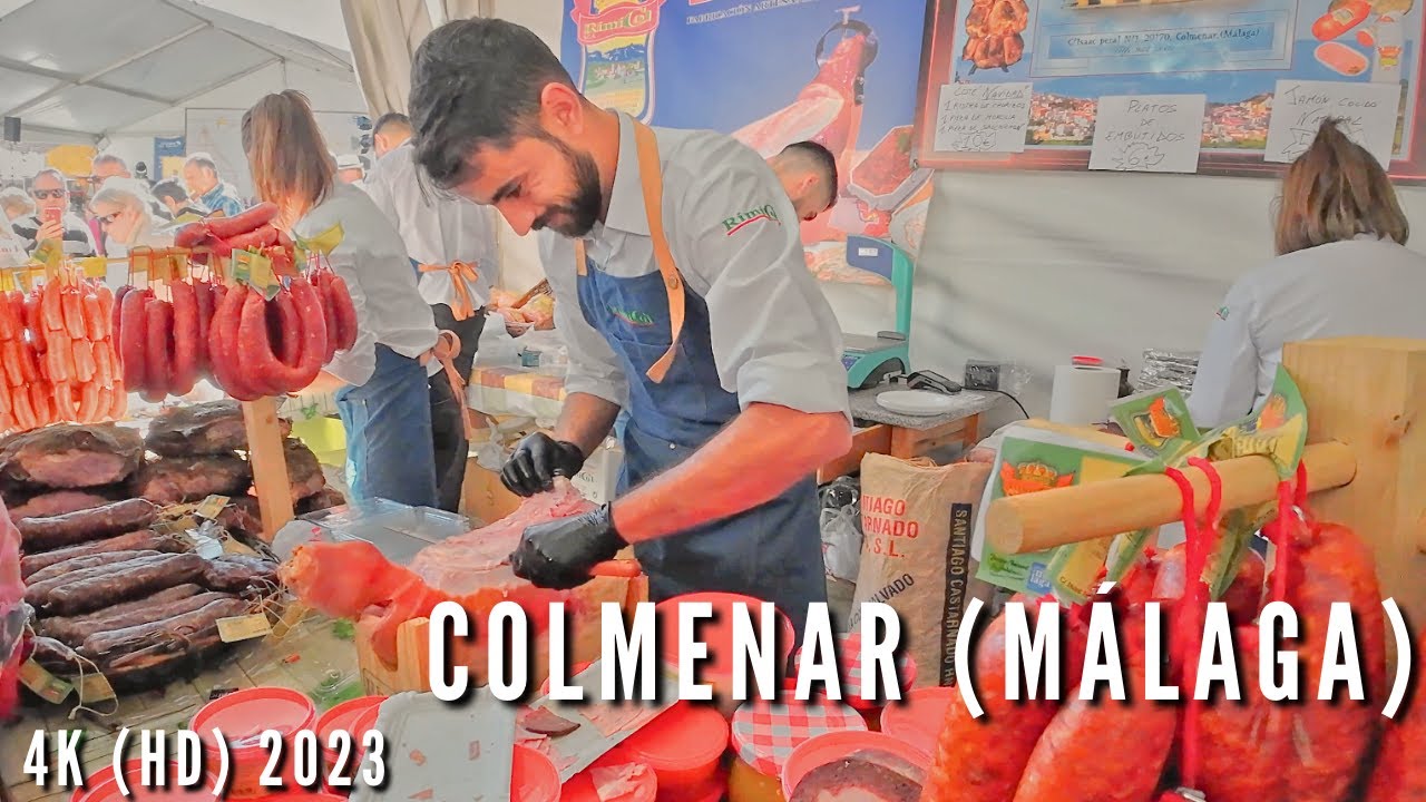 🍷😋 MALAGA COLMENAR CHACINA FESTIVAL | PEOPLE, FREE FOOD, MUSIC, ALCOHOL 🍷😋 #explorespain #village