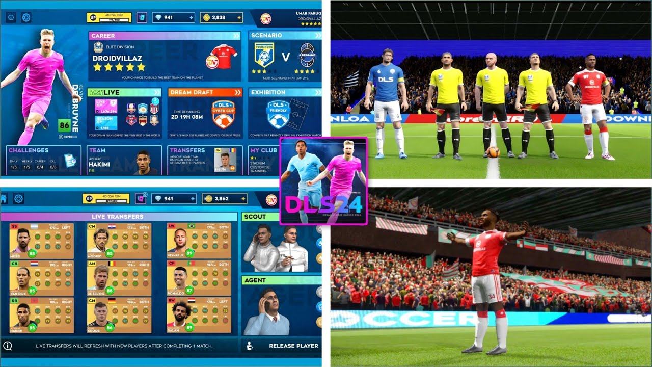 OFFICIAL!!! DLS 24 IS OUT! | Dream League Soccer 2024 New Amazing Features + Gameplay - First Look 🔥