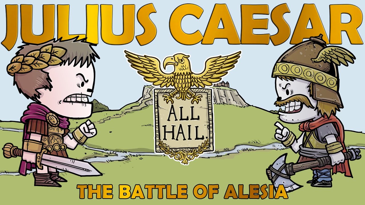 Julius Caesar vs. 328,000 Gauls - The Battle of Alesia (52 BC)