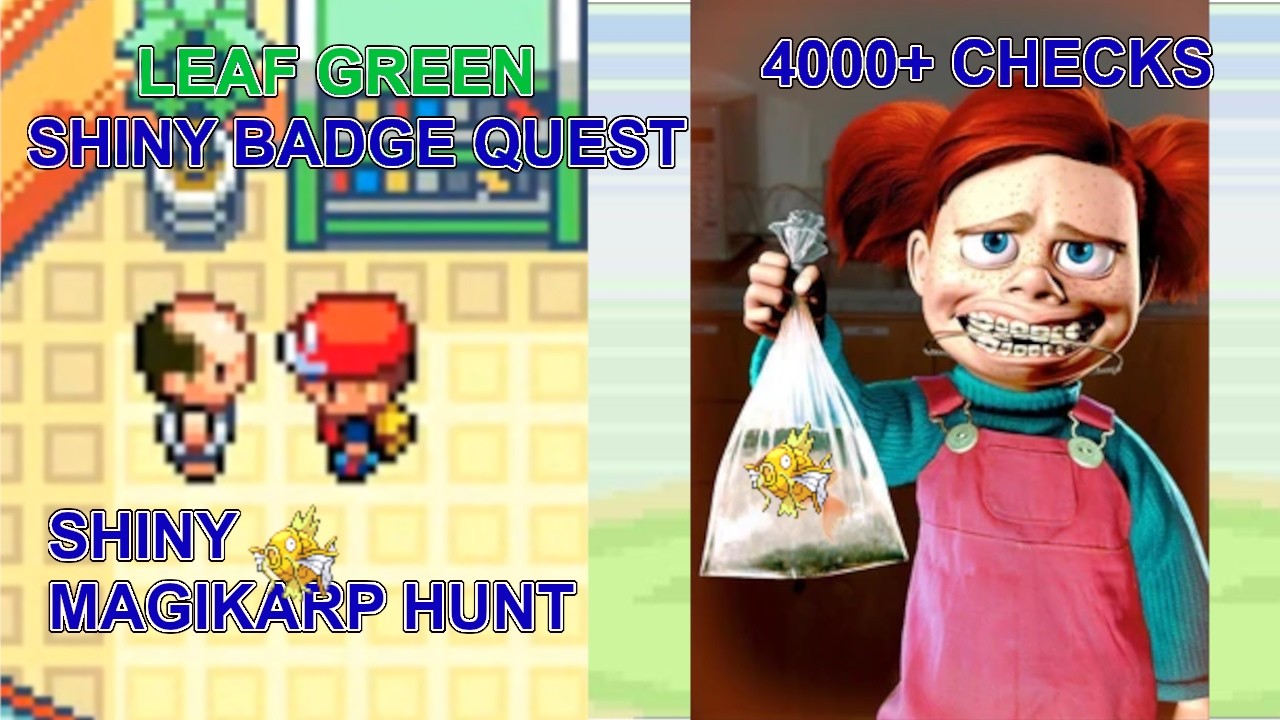 Shiny Magikarp Hunt 4500+ Shiny Badge Quest