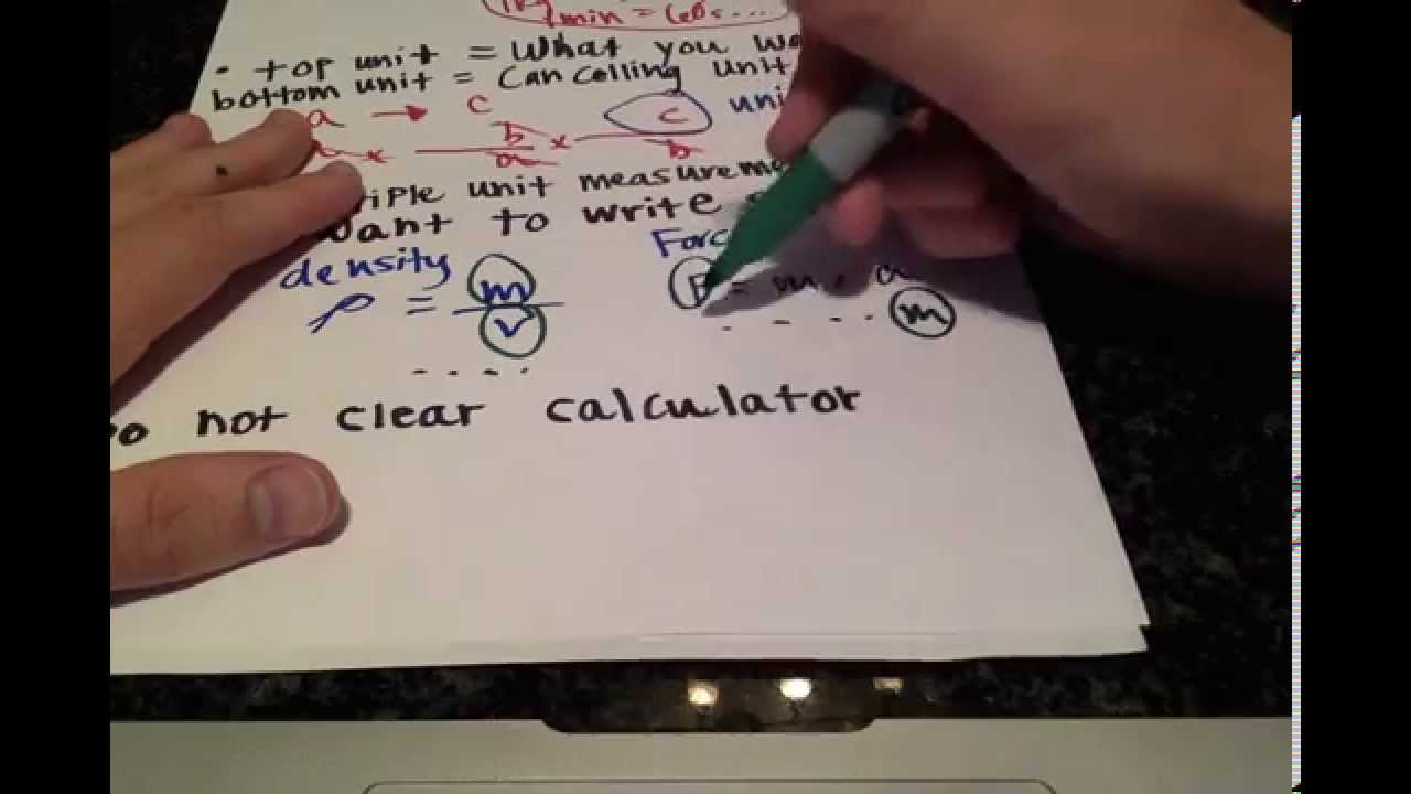Unit Conversions 1