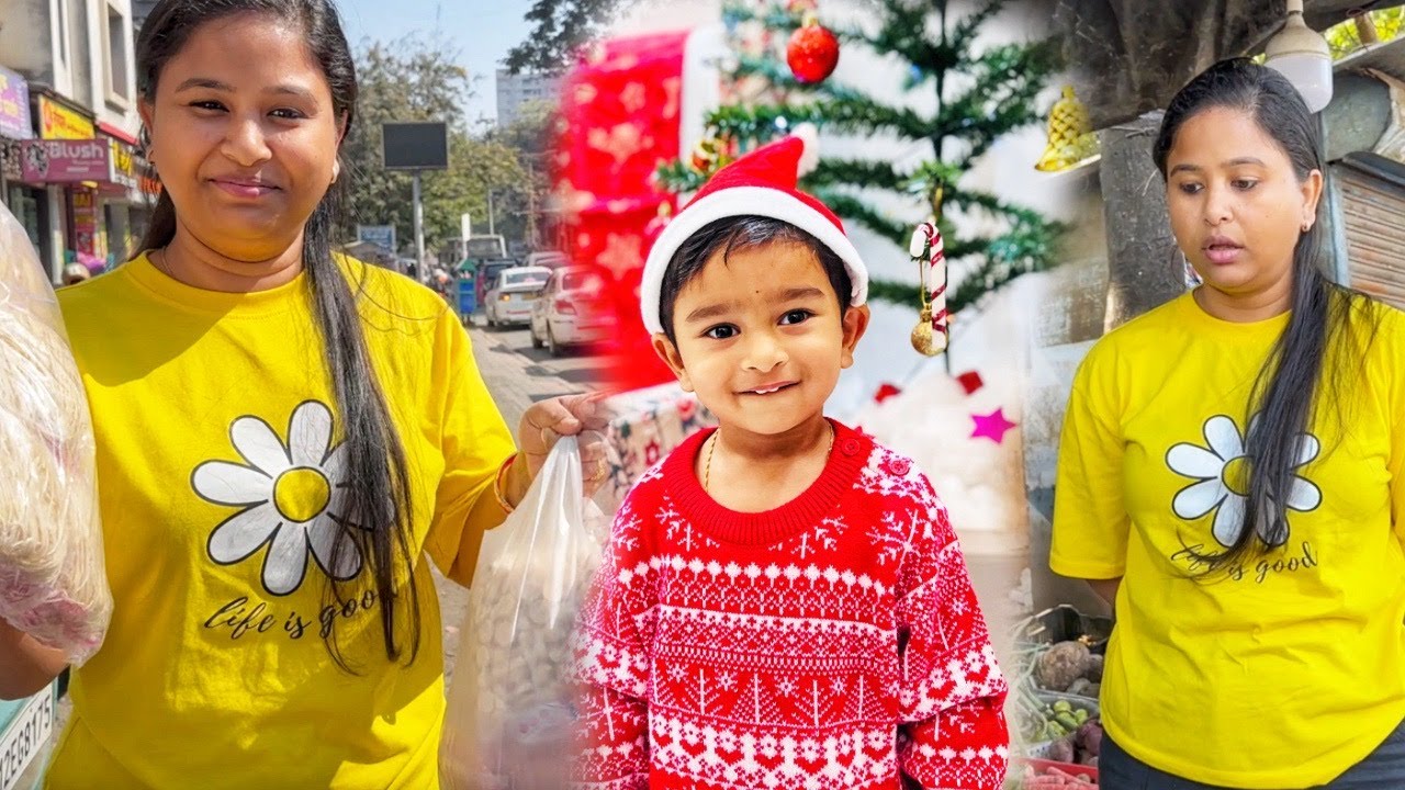 এই বছরও Same Problem 😟 This is Happening Every Year 😟 Our Cute Santa 😍