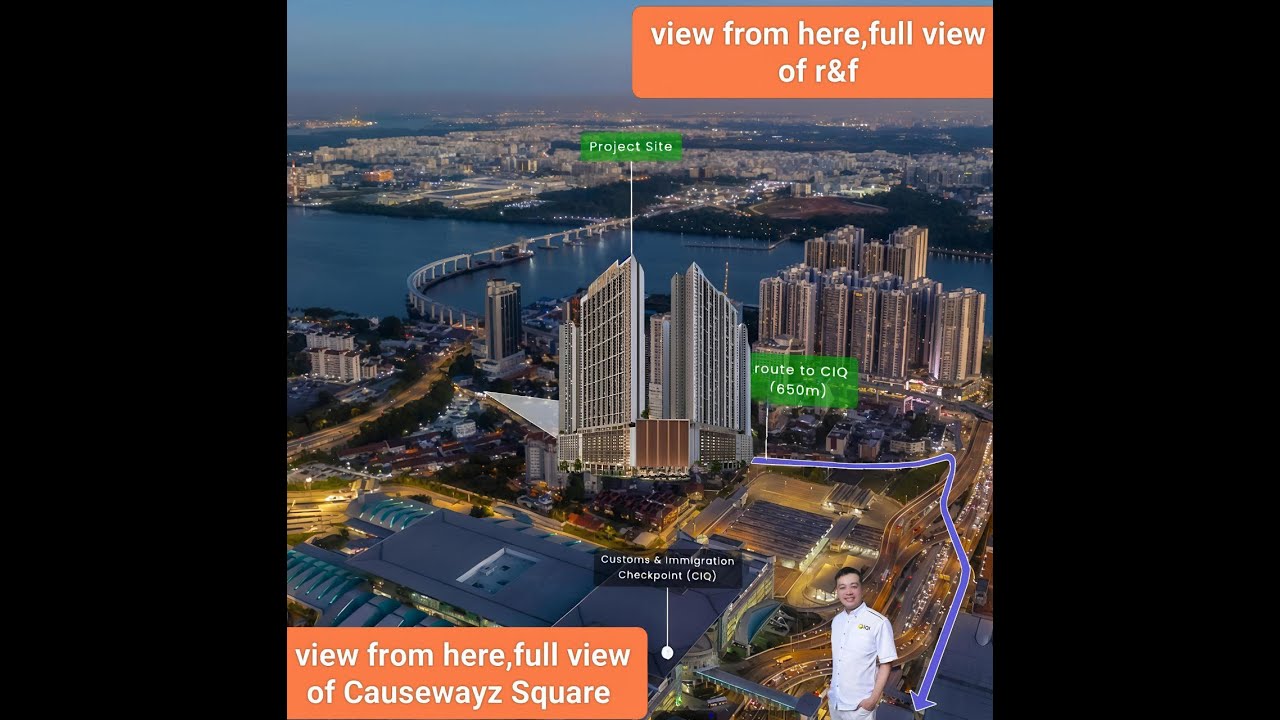Why Should Invest or Stay walking distances Property to CIQ&RTS/ETS station