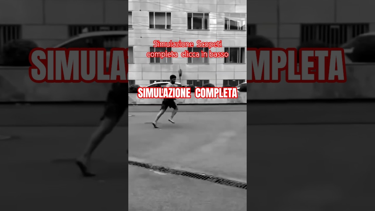 Mostro di Firenze: Simulazione Scopeti approssimata completa.