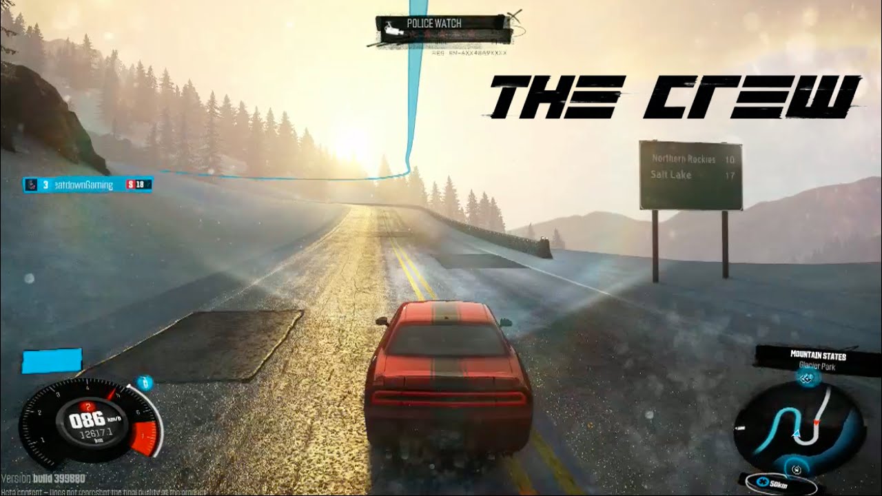 The Crew - Road Trip: Washington DC to Seattle (Fast Forward x4 Gameplay)
