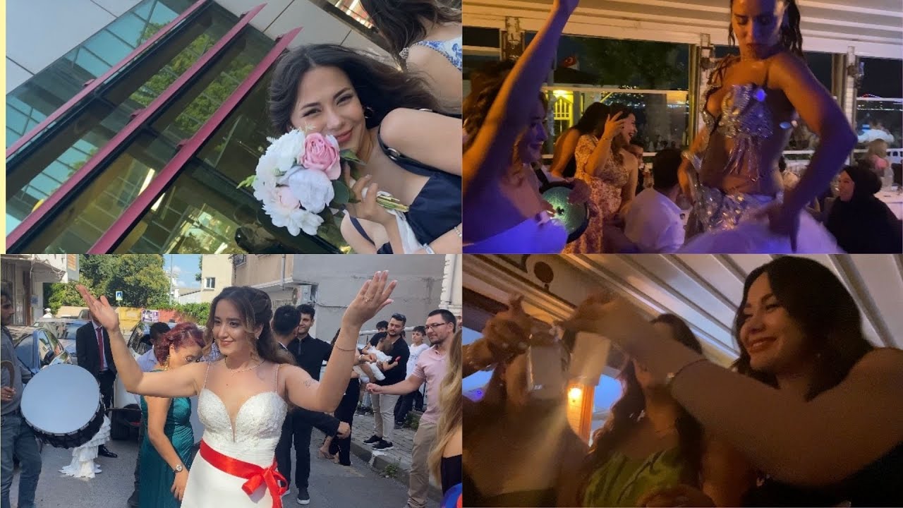 절친의 터키식 결혼식 브이로그👰 부케를 받았어요!!ㅎㅎ