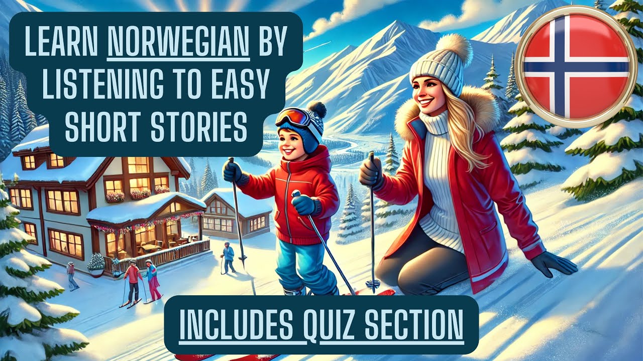 Learn Norwegian by Listening to Short Stories (A1-A2 Beginner Level) Includes Quiz Section [Vol. 1]