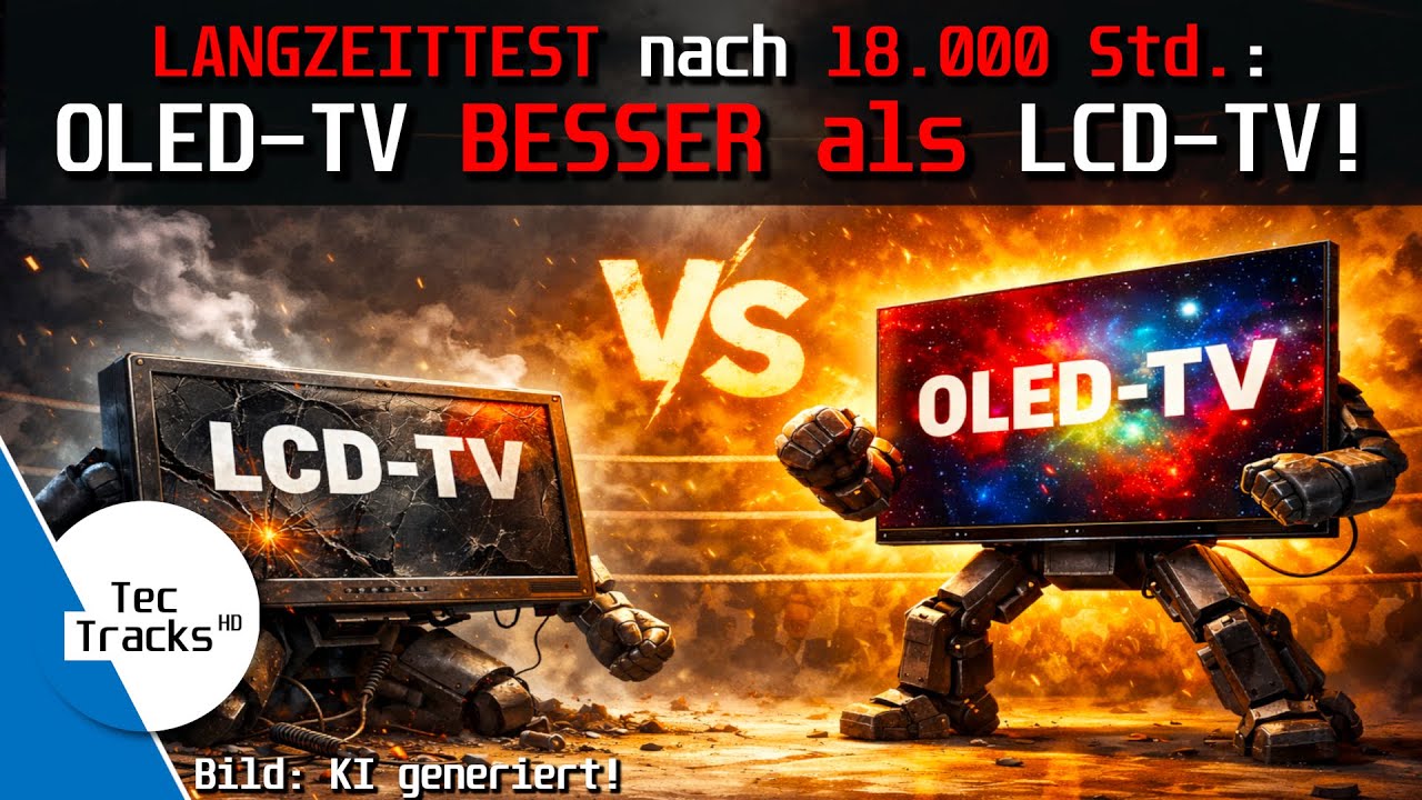 🔥 OLED-TV besiegt LCD-TV im LANGZEIT-TEST! 🔥 | RTINGS Longevity-Test nach 18.000h analysiert!
