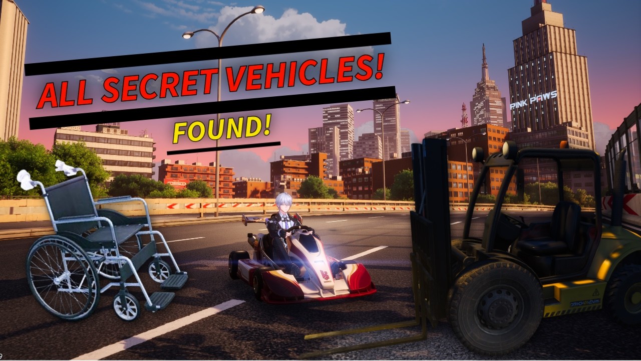 ALL SECRET VEHICLES! - Neverness To Everness