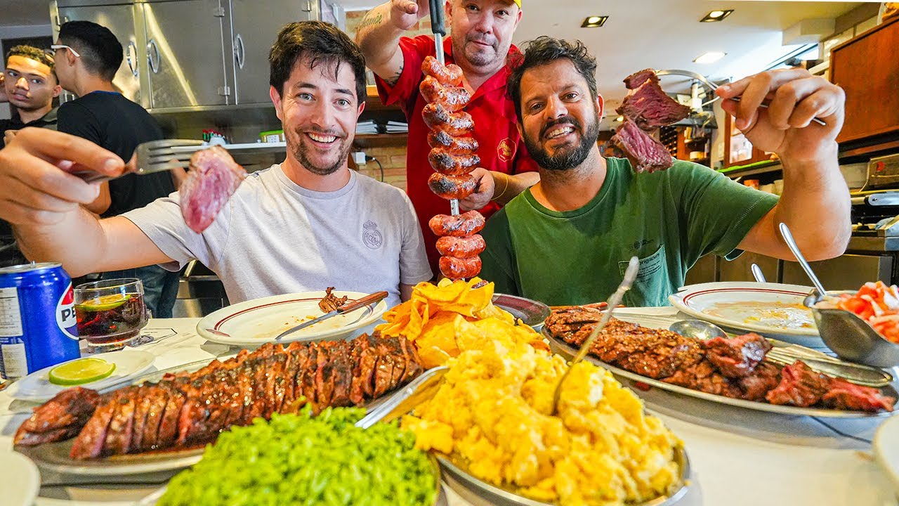Brazil's #1 BBQ + Seafood 🇧🇷 SURF & TURF Ilha Grande to Rio De Janeiro!