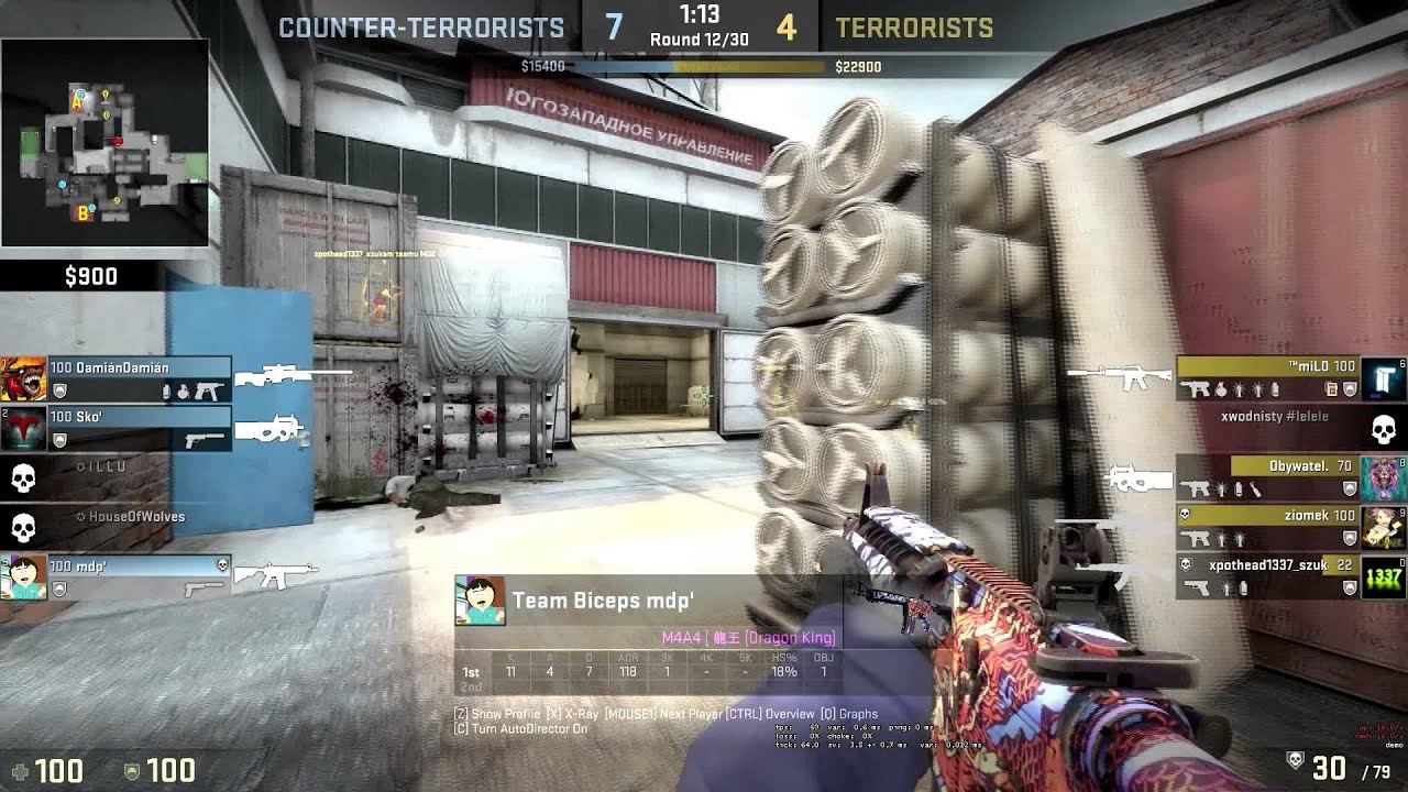 CS:GO riffle ace compilation