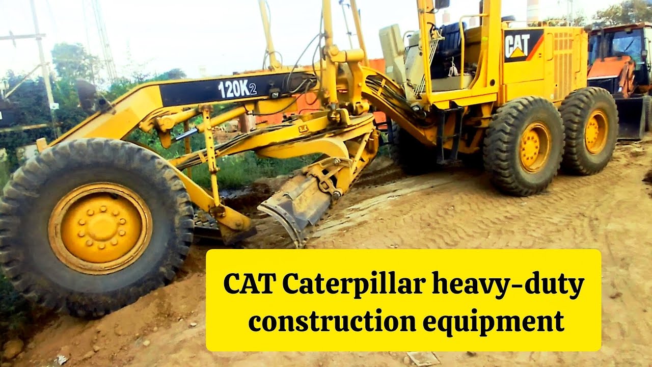 Cat Caterpillar These machines are heavy-duty construction equipment#machine #caterpillar