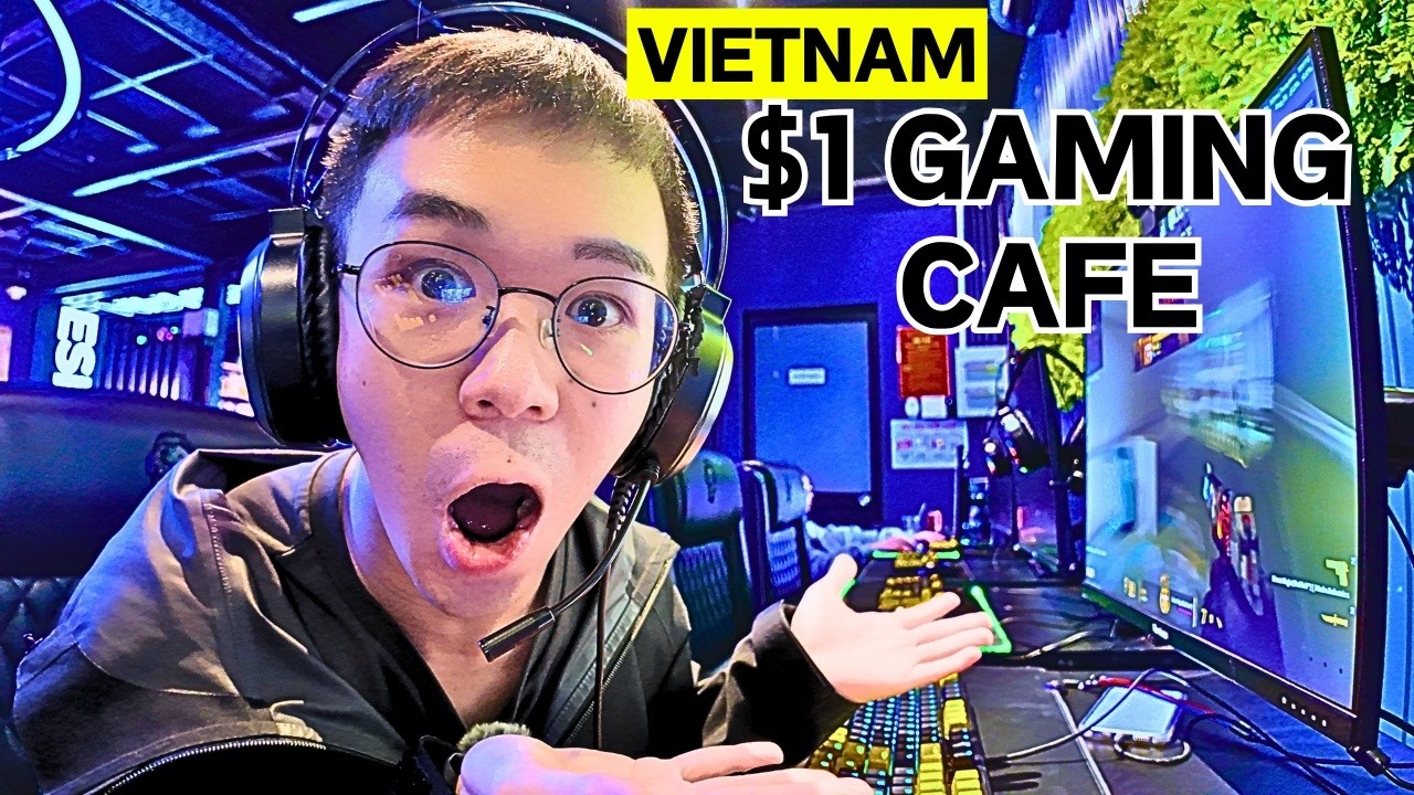 I'm Stuck in Vietnam's BEST Internet Cafe