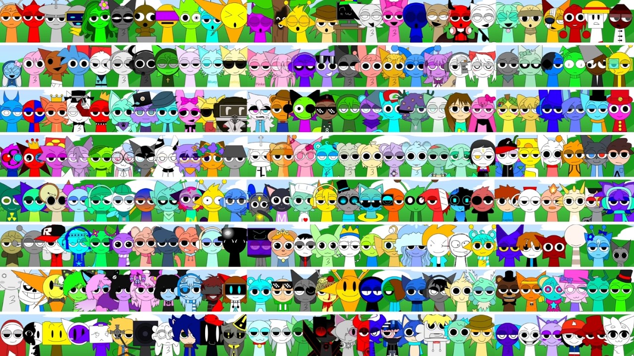 Sprunki - SPRUNKCOOL 225 Characters Major-Update - with All Characters