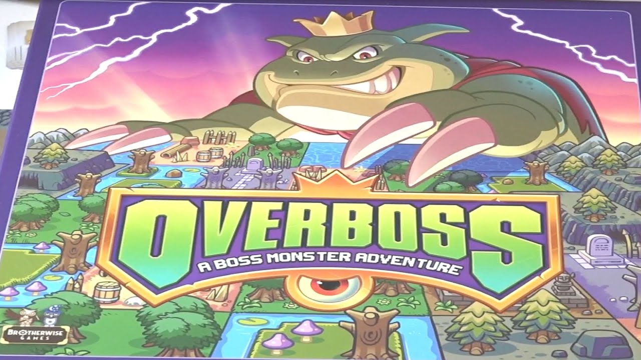 OVERBOSS - piazzamento tessere con mostrazzi