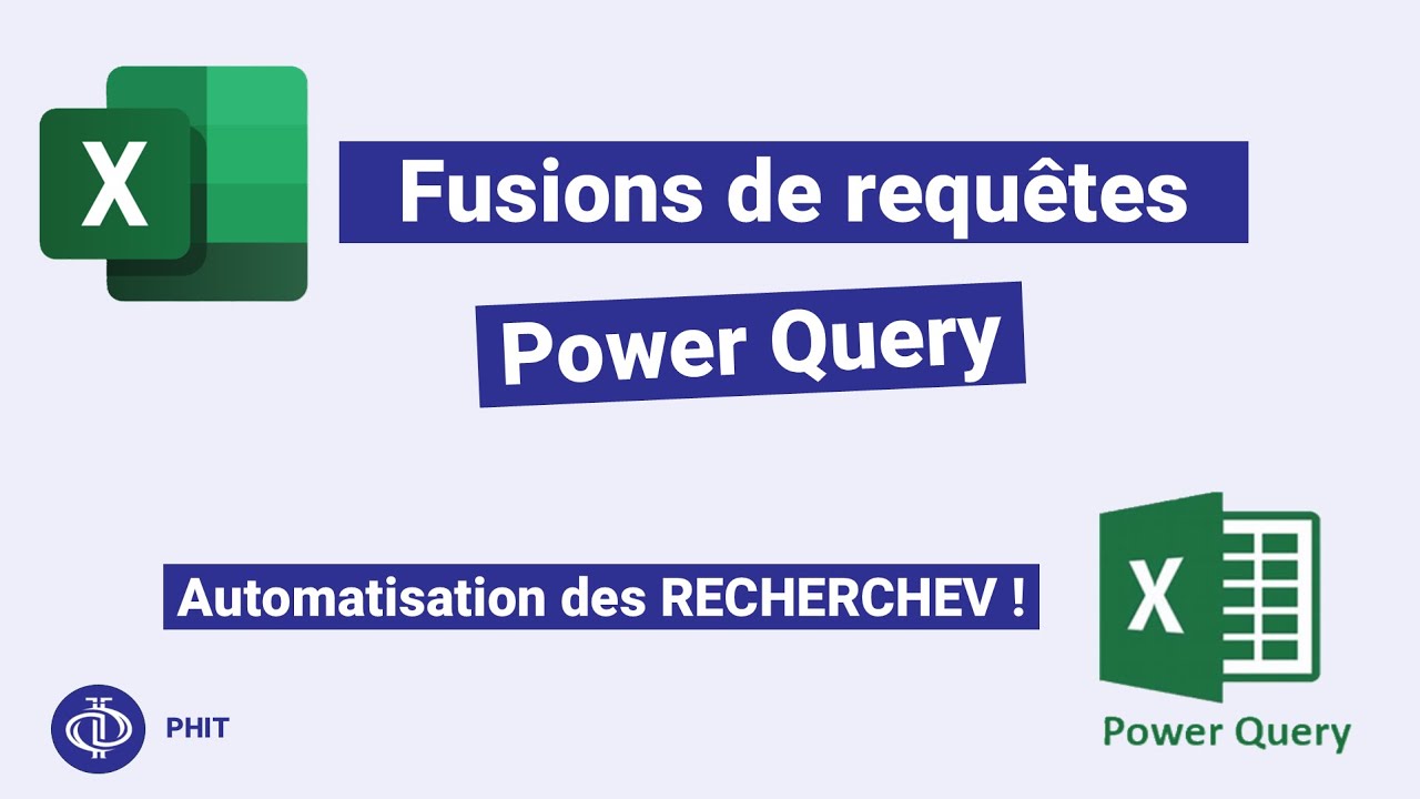 Remplacez vos RECHERCHEV répétitifs en 5 minutes (Fusion de requêtes - Power Query)