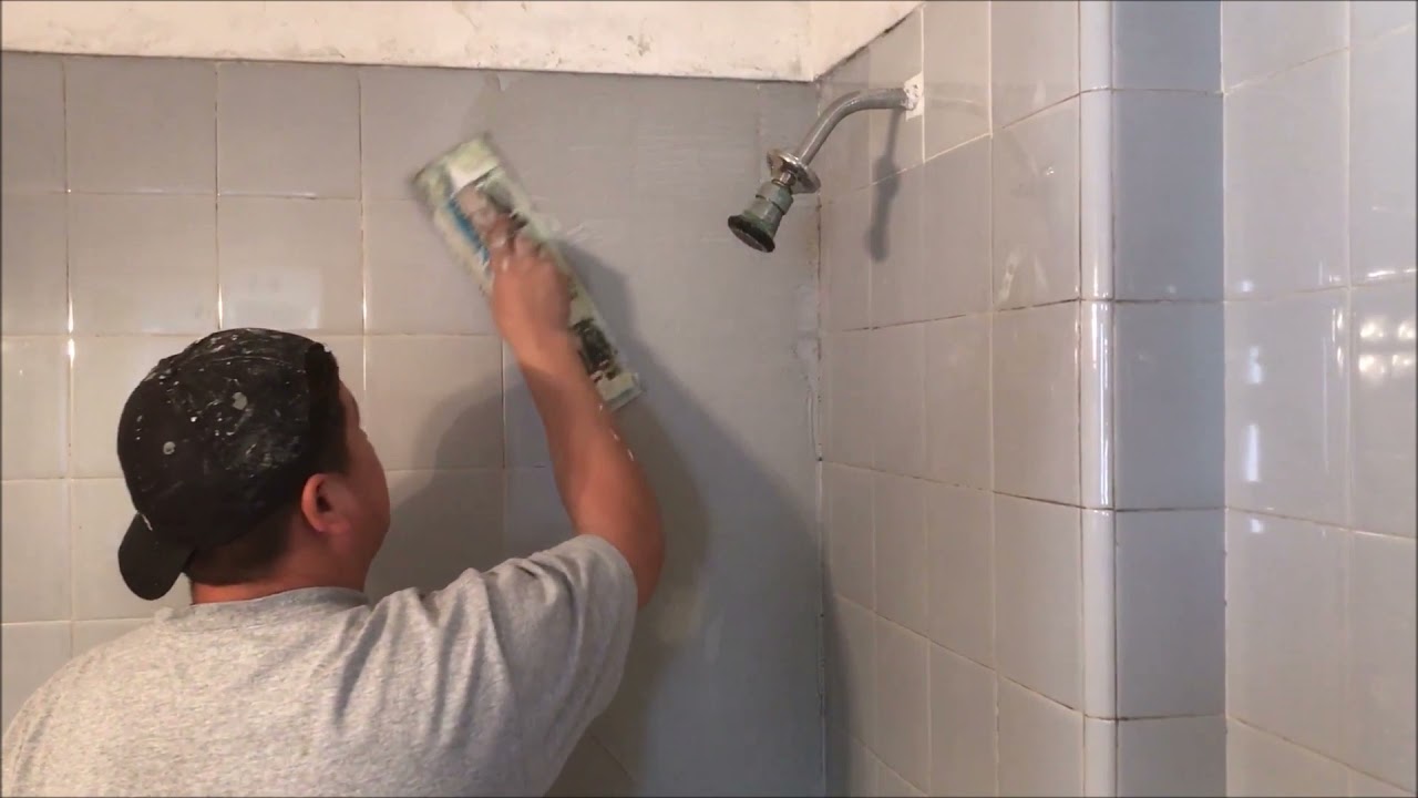 APLICACION MICROCEMENT SOBRE AZULEJOS 2021 HD