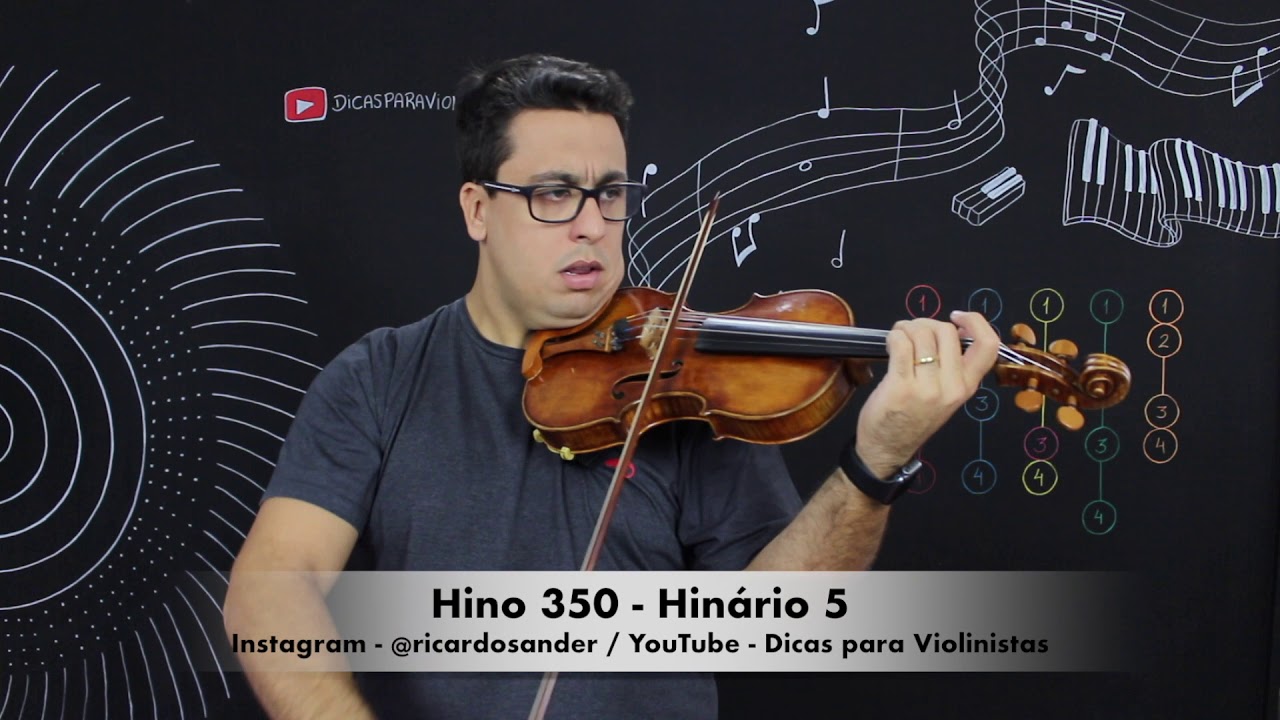 Hino 350 Violino Hinário 5 CCB