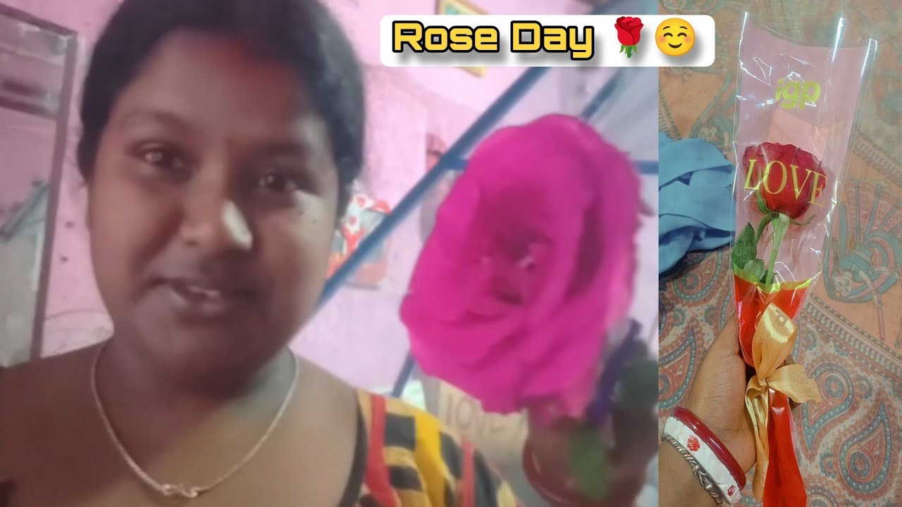 Rose Day তে দুজন দুজন কে Rose দিয়ে Calibrate করলাম 🌹☺️ #bengalivlog #couplevlog 