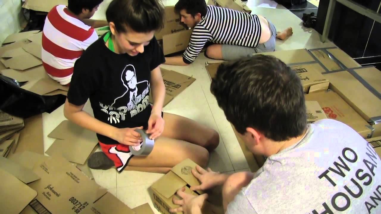 'Cardboard Canoe Race'