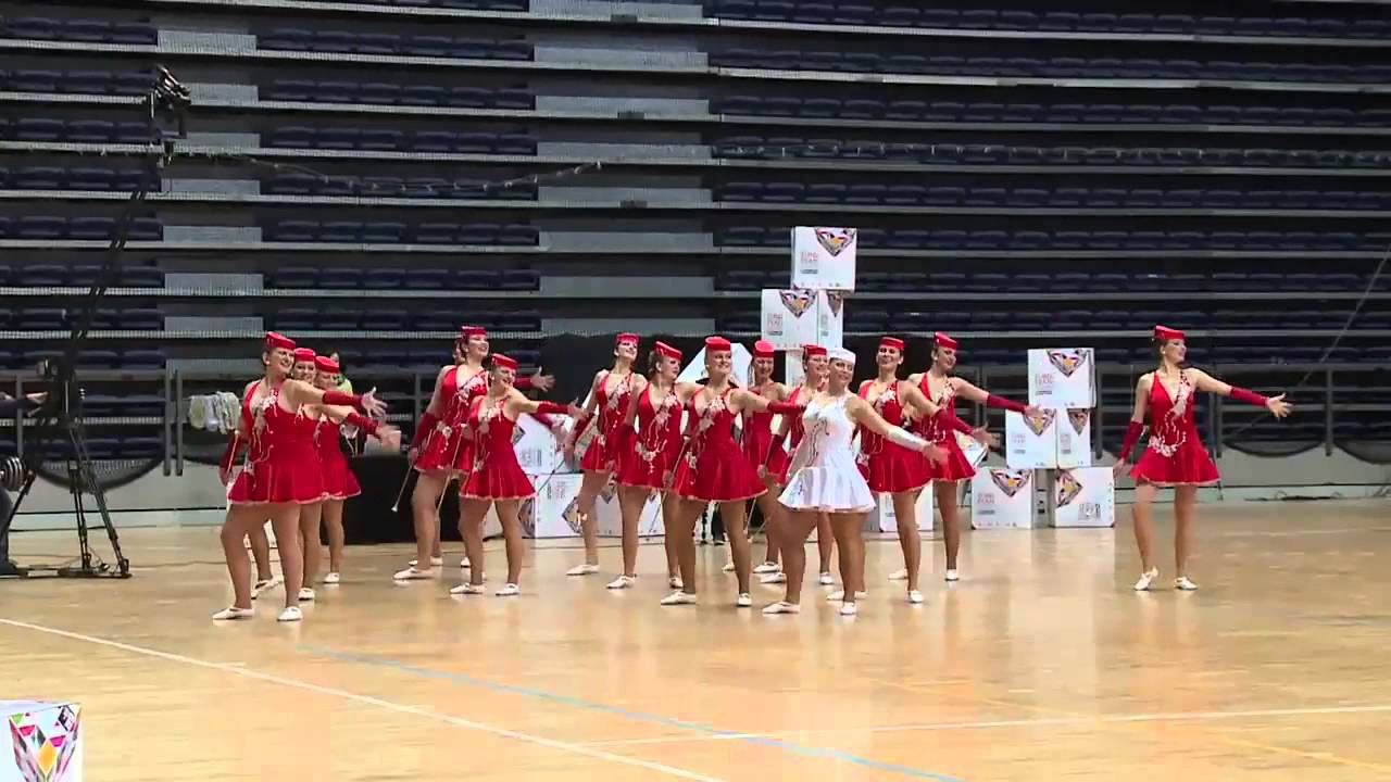 EC Majorettes 2013 Lillehammer - Parade Corps Senior