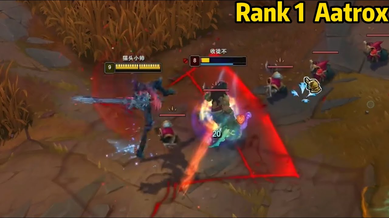 Rank 1 Aatrox: His Aatrox is at NEXT LEVEL! *20 KILLS*