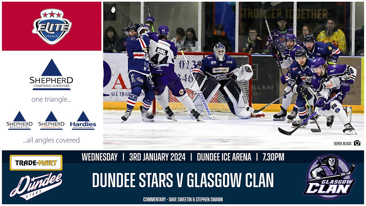 EXTENDED 4K HIGHLIGHTS | 03/01/2024 | Dundee Stars v Glasgow Clan