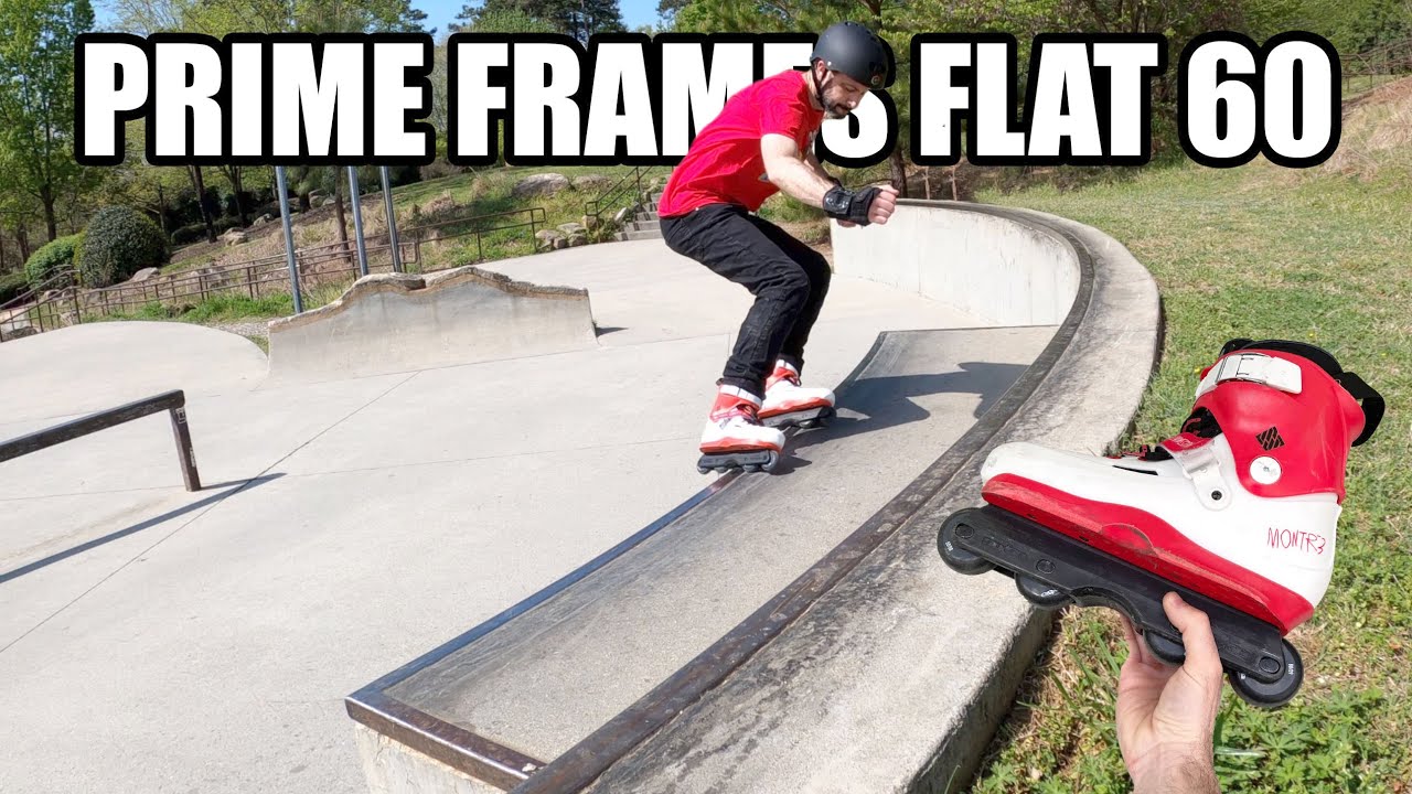 50/50 Prime Frames Flat with 60mm wheels // Aggressive Inline Skating