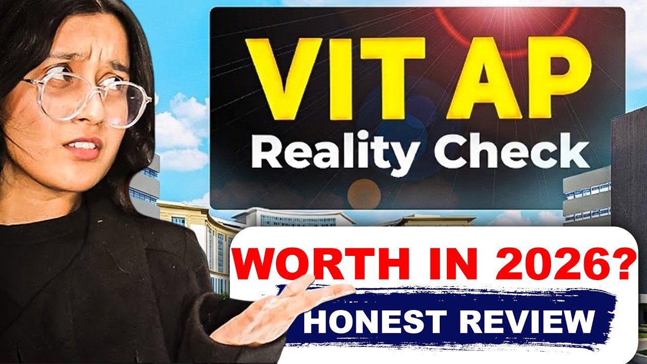 VIT AP Honest Review🎓 | VIT Andhra Pradesh Admission Process | BTech Fees | Placement Reality #vitap
