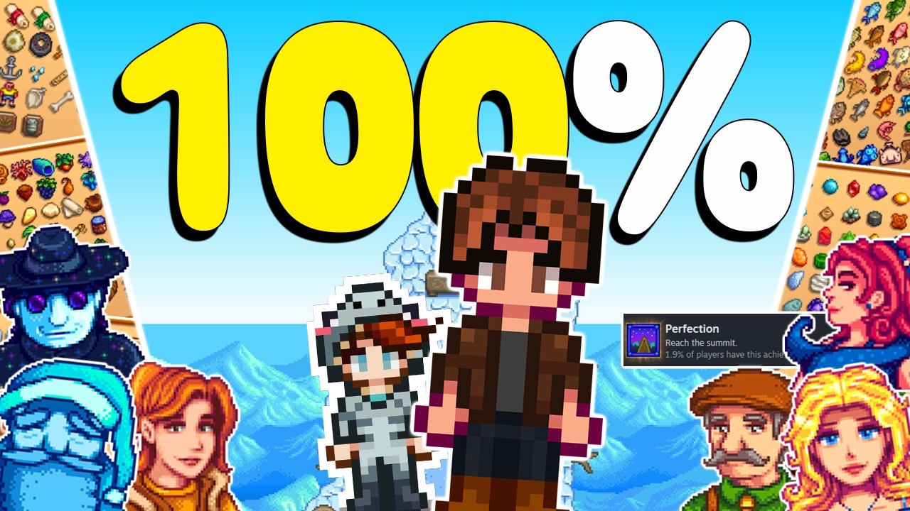 How I 100%'d Stardew Valley in Under Two Years - FULL MOVIE