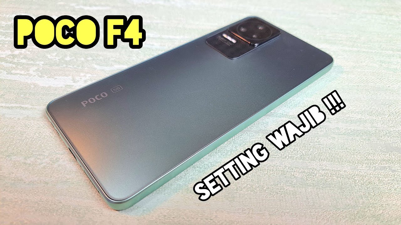 WAJIB TAU‼️ LAKUKAN CARA INI BIAR POCO F4 KALIAN TAMBAH STABIL