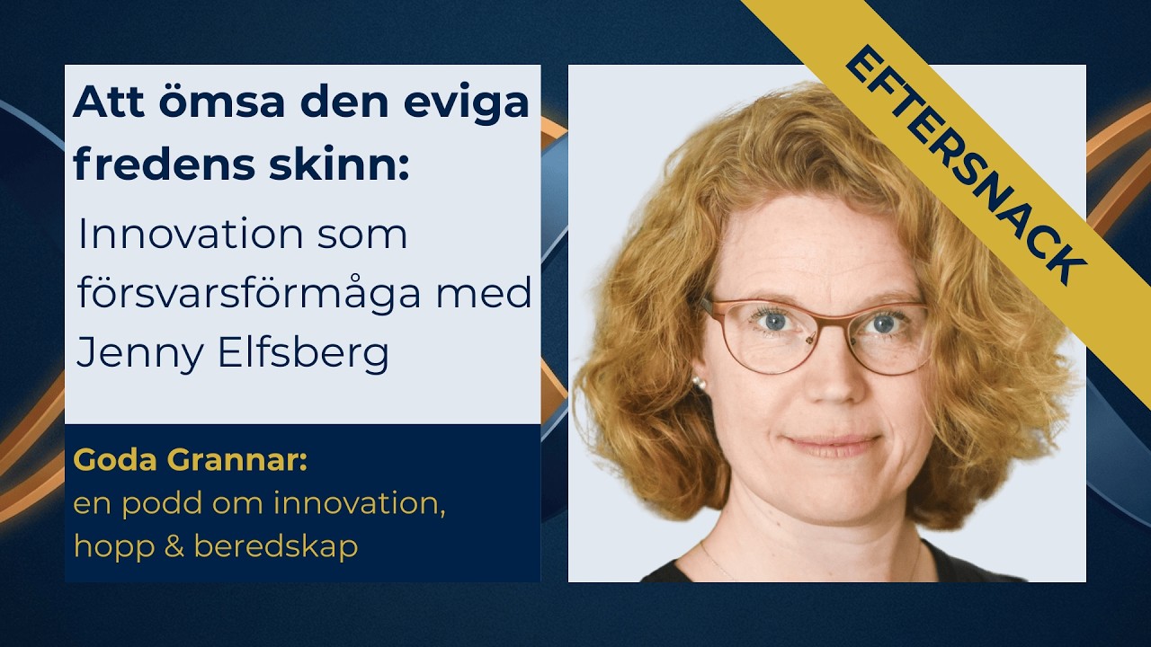 Eftersnack: Rädsla, förhandling och modet att förändra | Sebastian Sjöberg & Jenny Elfsberg