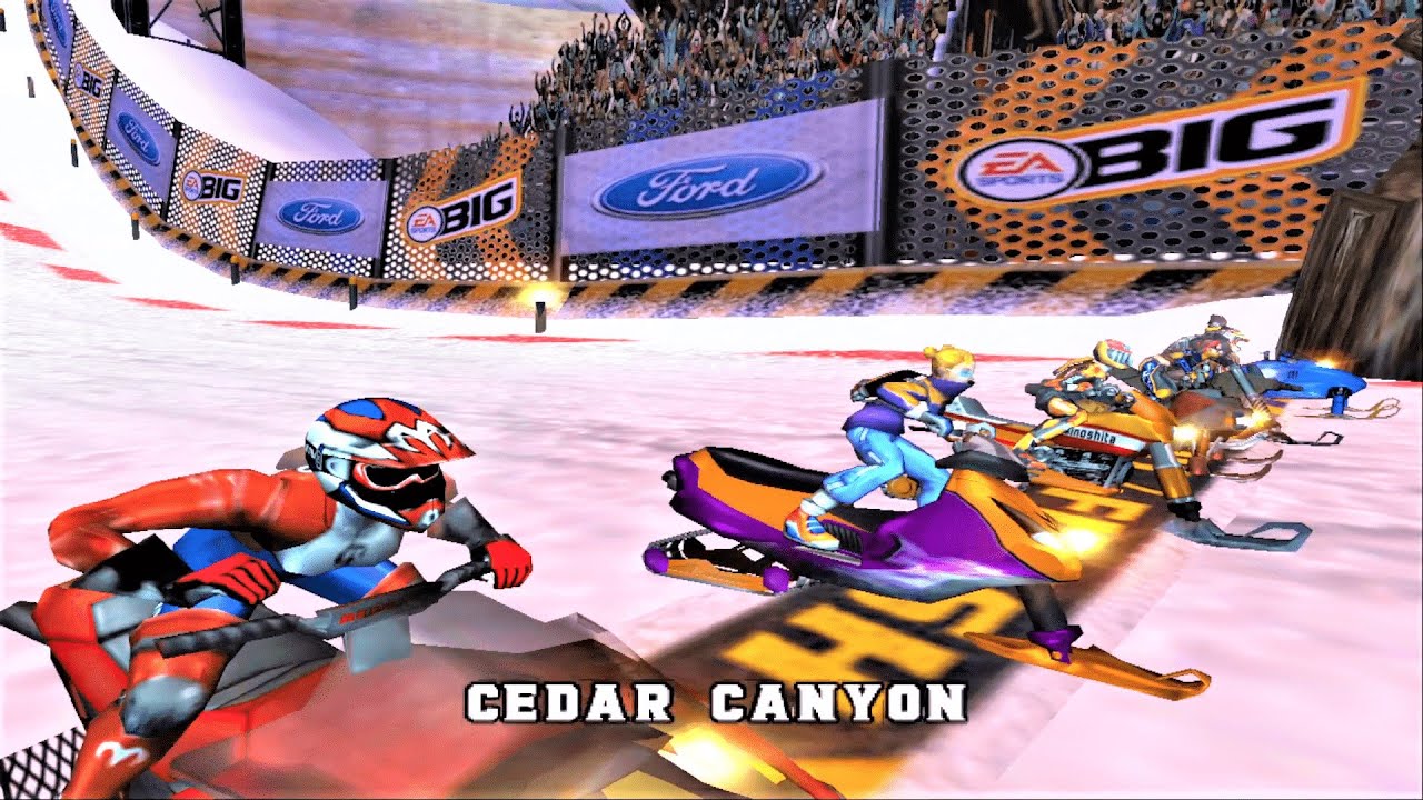 Sled Storm PS2 Gameplay HD (PCSX2)