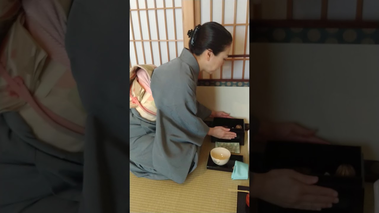 【茶箱】「雪点前 」① お稽古