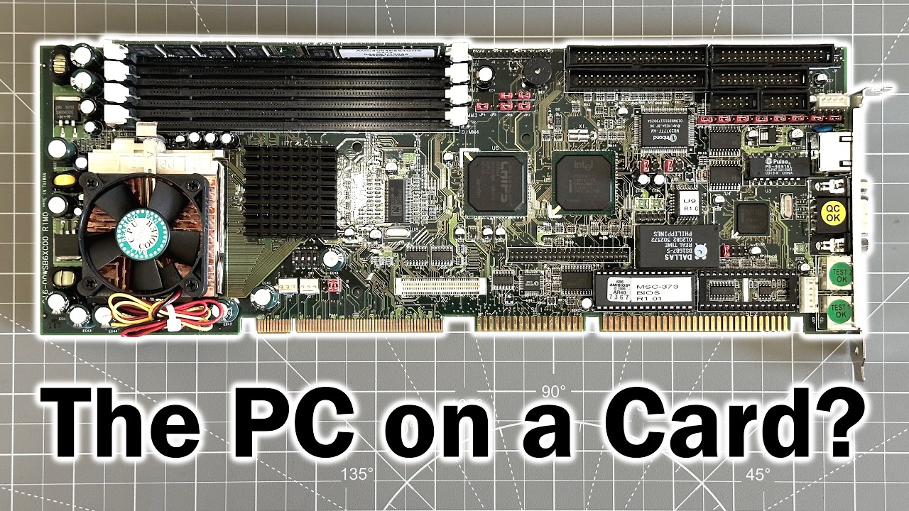 This Fully Functional PC Fits on a Single Card!