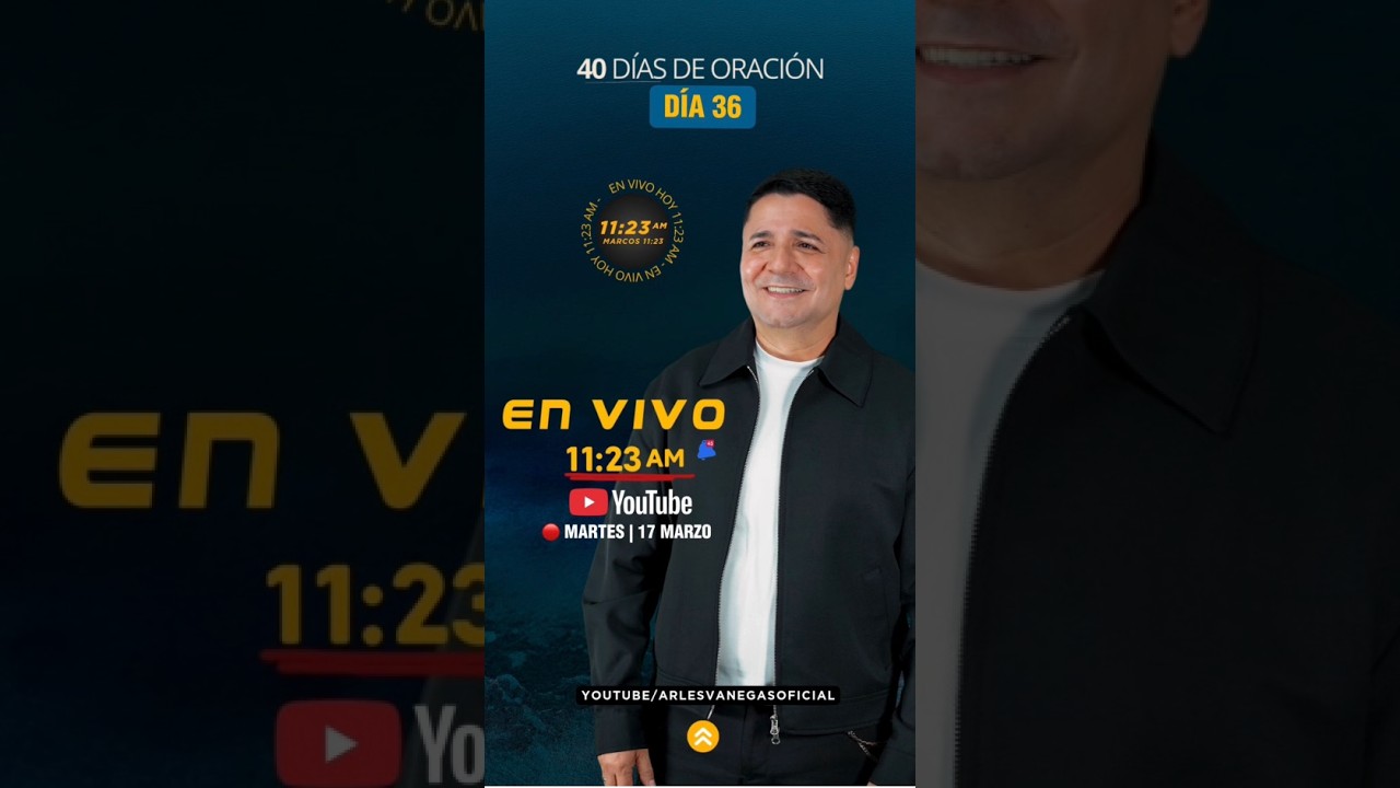 🔴 EN VIVO - 40 DÍAS DE ORACIÓN - DÍA # 36