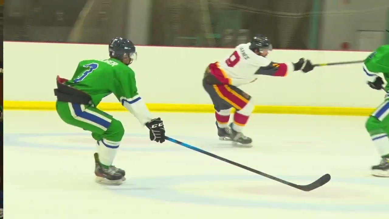 Anthony Barnes with the top shelf beauty