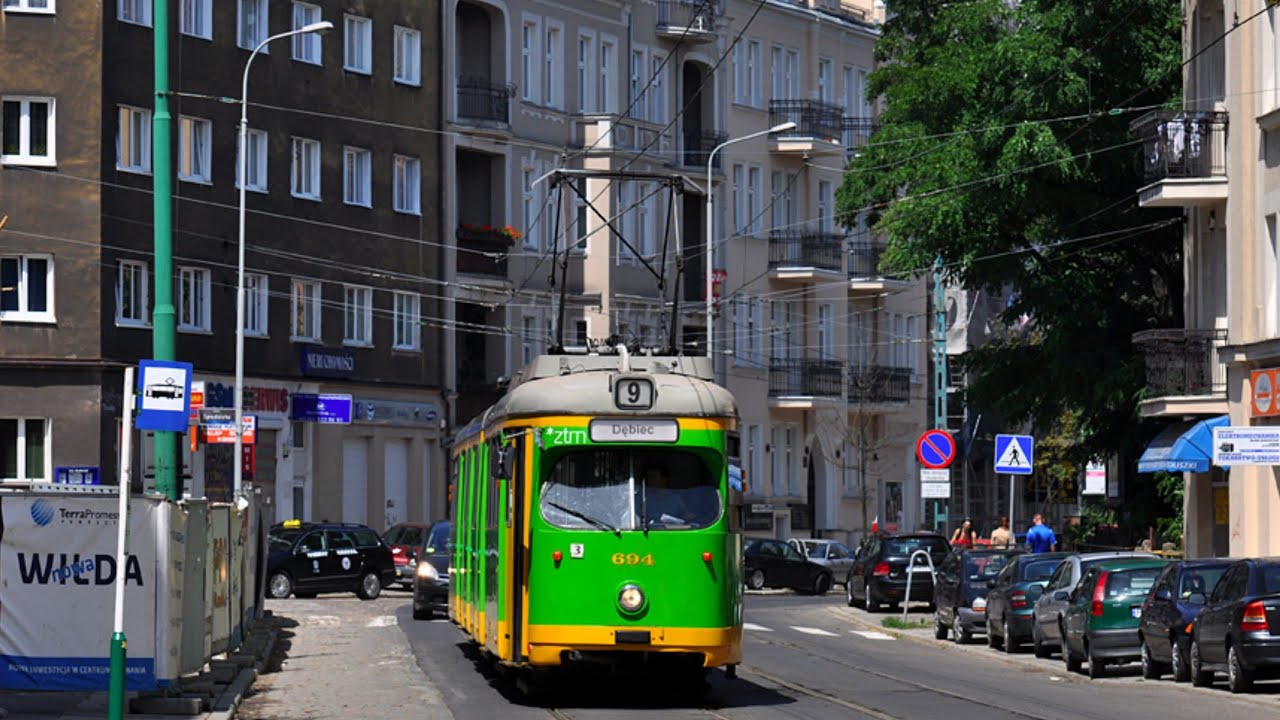 MPK Poznań - linia 16 | Düwag GT8 #694