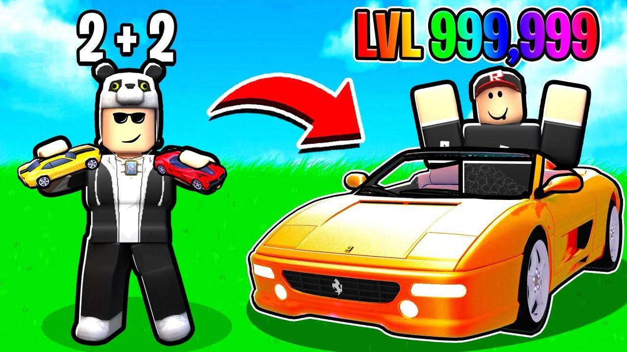 En İyi Arabayı Bulduk ! Araba Birleştirme Oyunu ! - Roblox