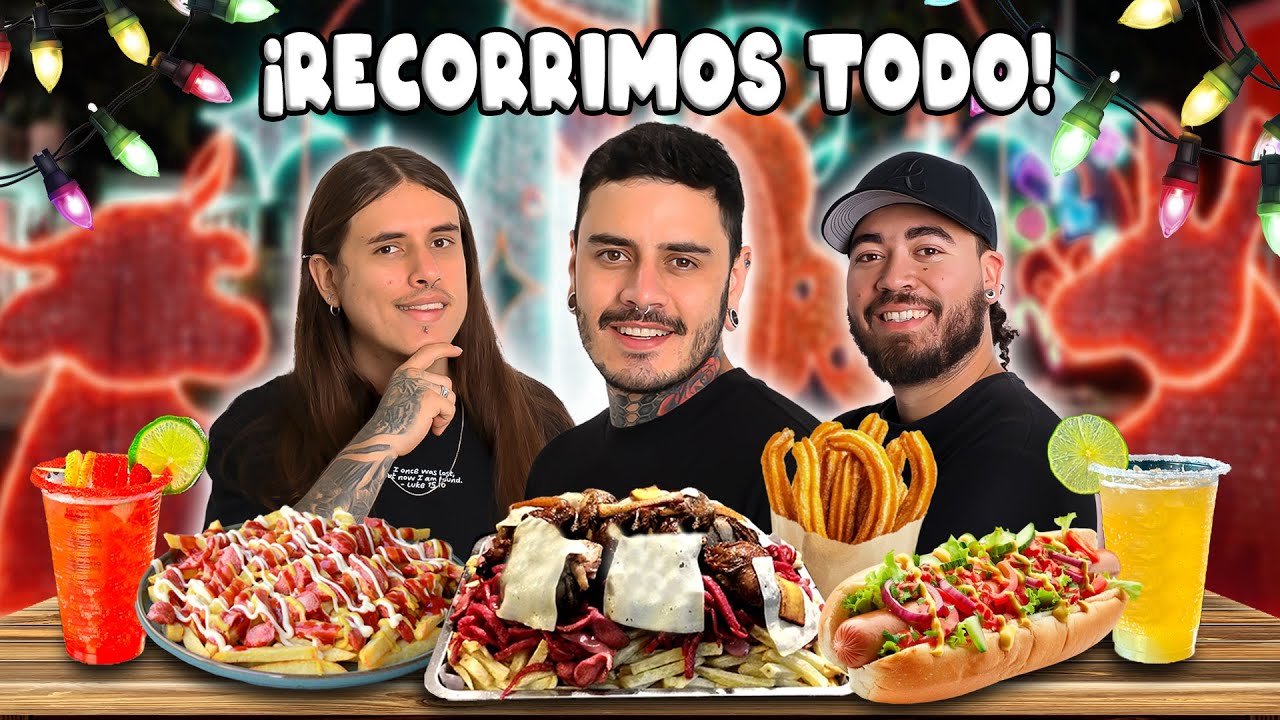 TODO LO QUE NOS COMIMOS en los ALUMBRADOS de MEDELLÍN !! 😱👉😋