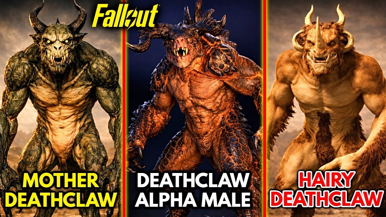 Every Variant of Deathclaw In Detail Explored - Explained