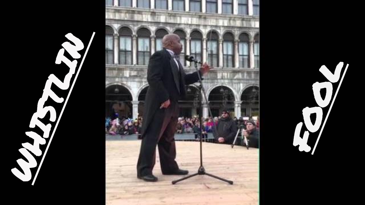PROFESSIONAL WHISTLER Sean Lomax The Virtuoso Whistler AVE Maria SAN MARCO SQUARE VENICE ITALY
