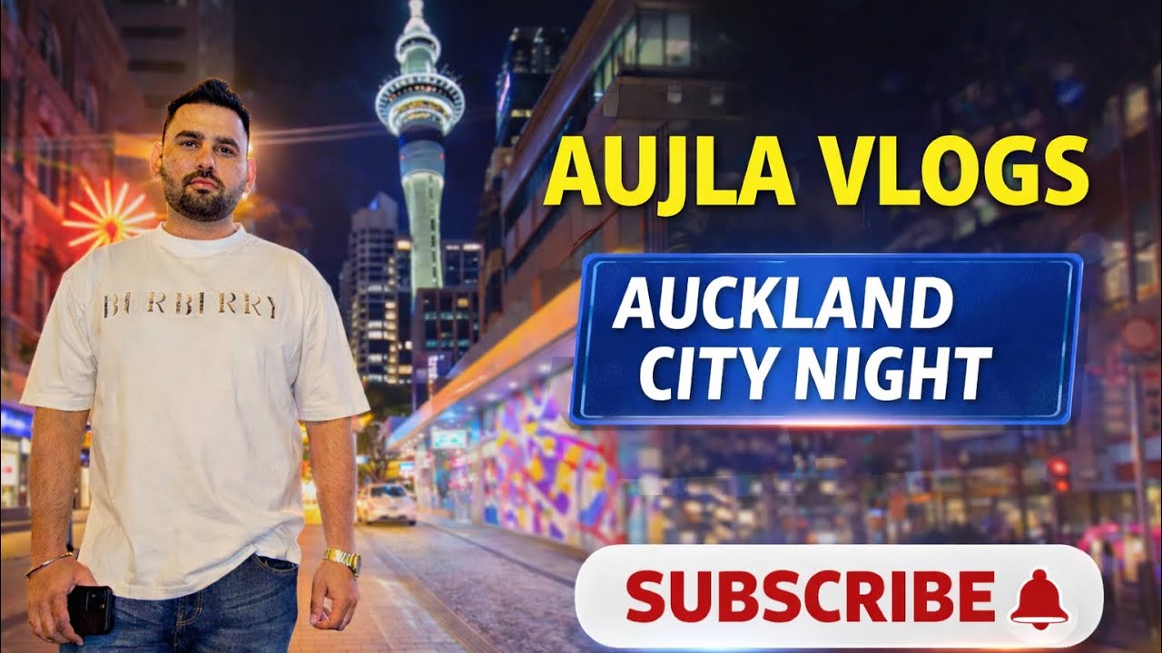 Auckland city enjoy At Night 