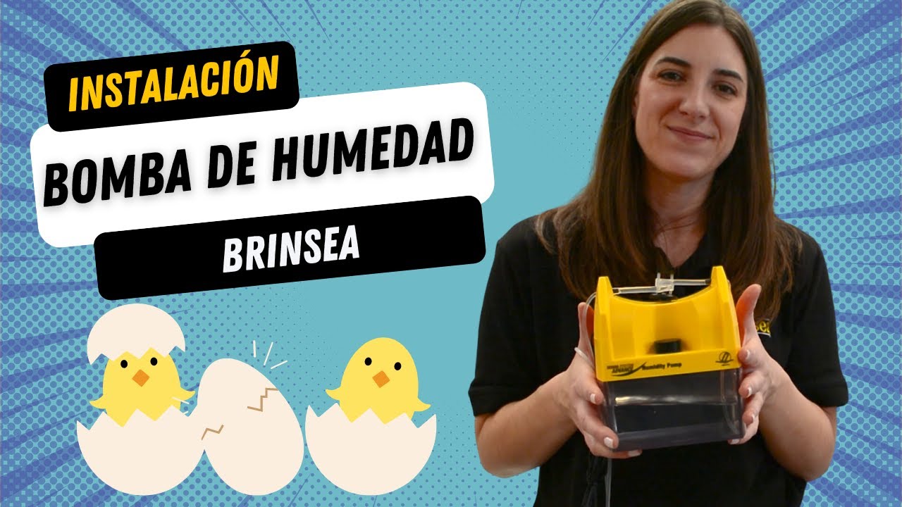 💧 Instalación Bomba de Humedad - Incubadoras BRINSEA